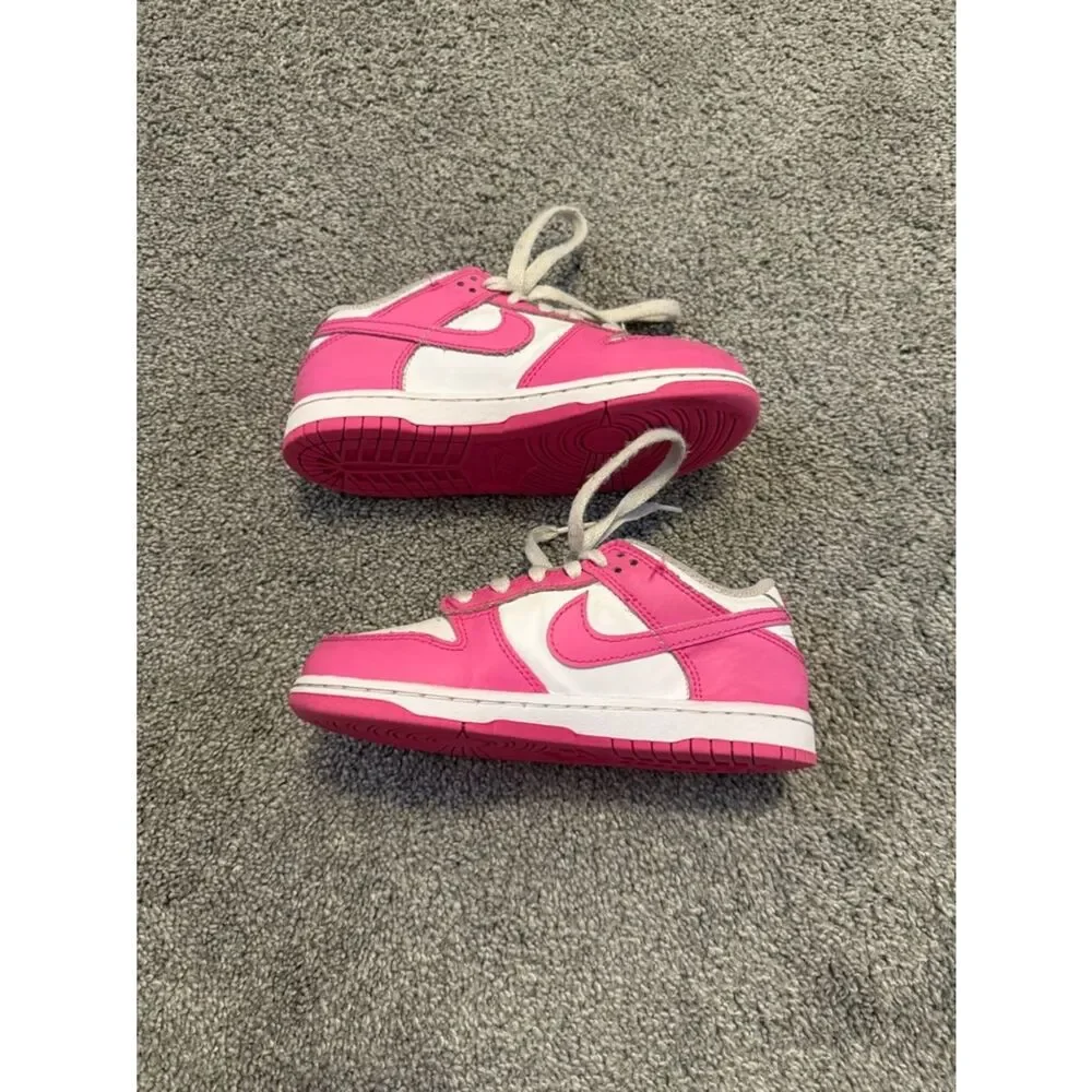 Nike Hot Pink Dunk Low-Top Sneakers Sz 13